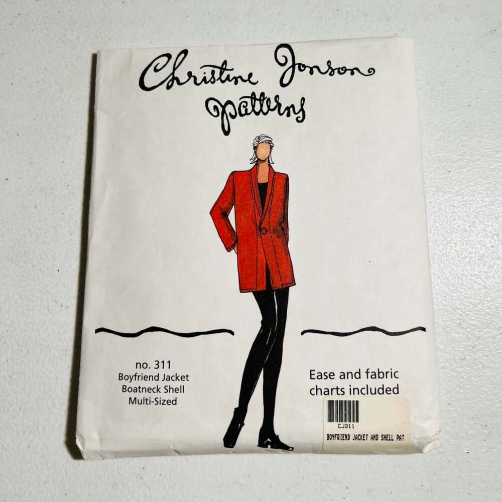 Women's White and Black Jacket